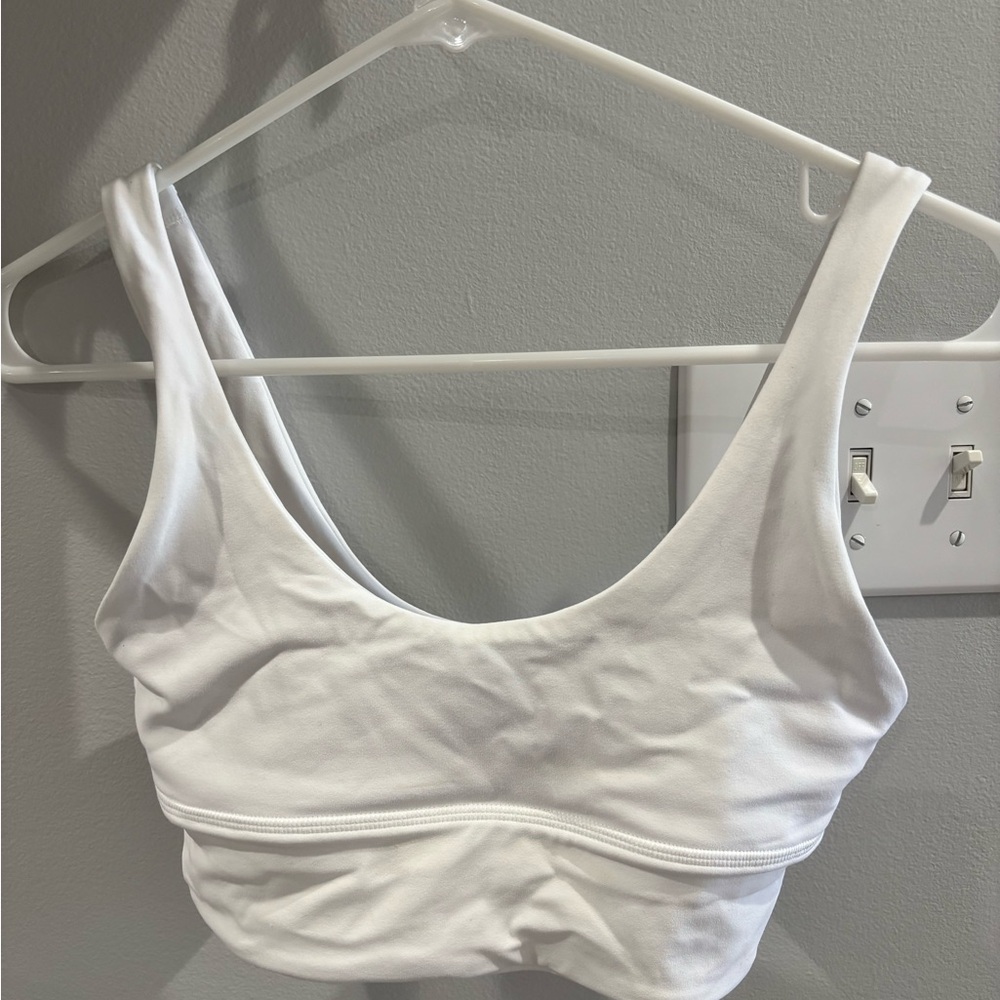 Lululemon Athletica White Sports Bra
